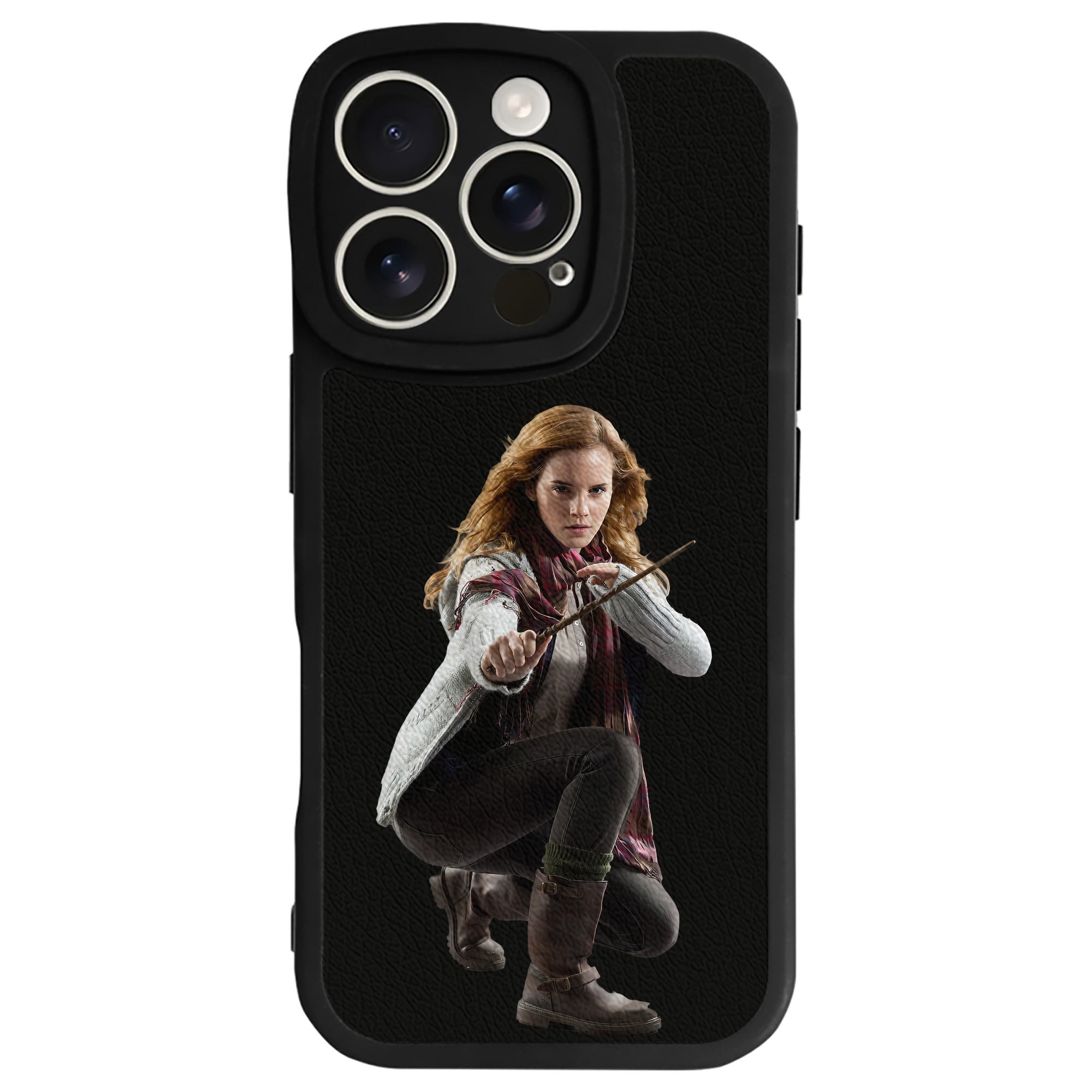 （画像用） Harry Potter ハリー・ポッターシリーズ 【iPhone 16シリーズ対応】シリコンスマホケース（レザー調） 材質：シリコン